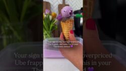 Your sign to ditch the coffee shop Ube drinks #thermomixtm7 #thermomix #ube #icecream
