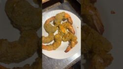 air fryer recipe | crispy prawns #youtubeshorts #prawnrecipe #trending #viral
