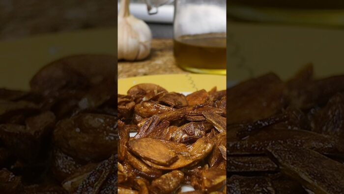 ajos extracrujientes en Thermomix