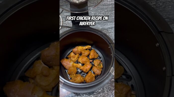 chicken recipe on airfryer , all in one oven , grill chicken , #foodlover #couplevlog #party #love