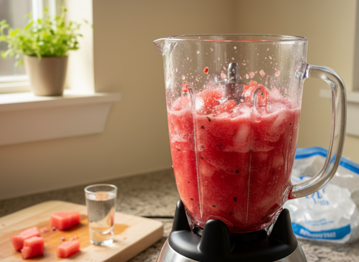 Cóctel de sandía con vodka: receta fácil para el verano