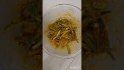 crispy masala bhindi recipe (air fried bhindi) #airfryerrecipes #friedbhindi #crispy