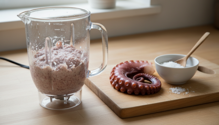 Croquetas de pulpo: receta casera con pulpo cocido y cerdo