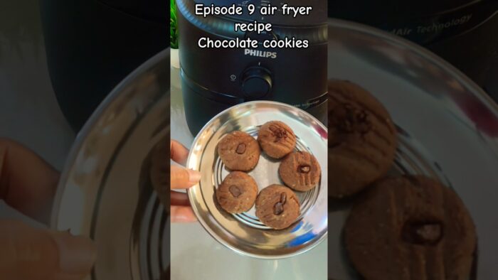 #episode 9 air fryer recipe#chocolate cookies #cooking_with_indul