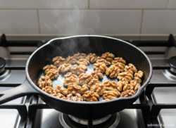 Helado de requesón con nueces: receta casera sin heladera paso a paso