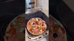 lazy air fryer tortilla pizza recipe |crispy, cheese & better than delivery #shorts #pizza  ...