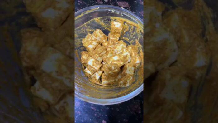 paneer tikka air fryer#food #shortvideo#shorts#recipe#cooking #shortsviral#vlog#paneer #paneertikka