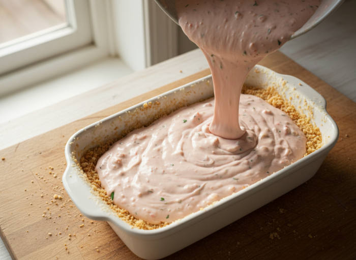 Pastel de langostinos al baño María: receta clásica