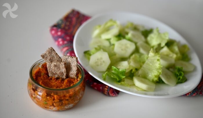 Paté de tomates secos, zanahoria y apio