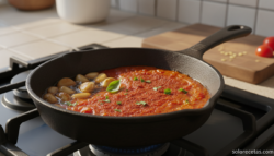 Potaje de vigilia casero: habichuelas y alcachofas