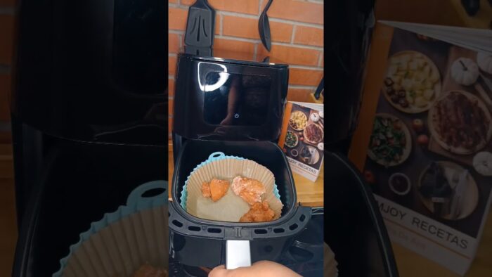 preparando boneless en la RAMJOY AIRFRYER #recetas #acocinar #cocina #botana