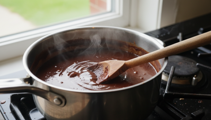 Salsa de cacao casera: receta y trucos para que espese
