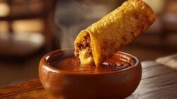 Tacos crujientes de queso rellenos estilo viral