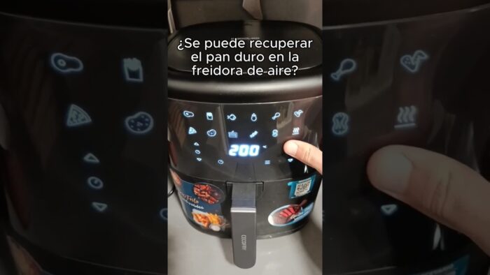¿Se puede recuperar el pan en la freidora de aire?