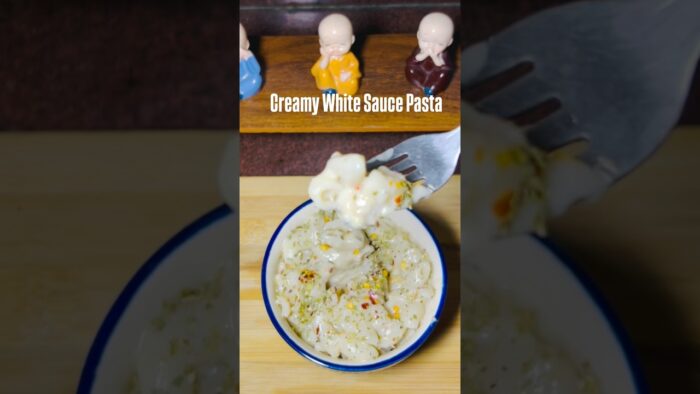 सिर्फ 10 मिनट में Air Fryer में इतना Creamy White Sauce Pasta? 🤯🍝 बाहर वाला स्वाद घर पर! #shorts