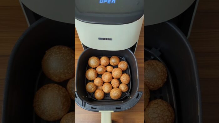 ফুচকা তাও আবার তেল ছাড়া 🔥😋 airfryer Fuchka #food #recipe #shorts #cooking #bengalifood #fuchka