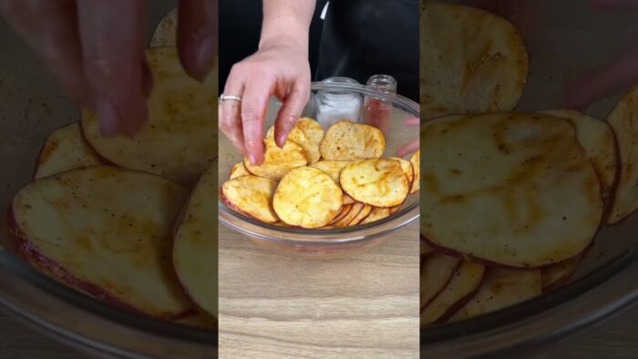 After i made air fryer sweet potatoes i never went back #foodrecipe #recipe #cooking #food #shorts