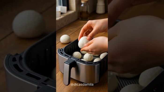 Agora só faço na airfryer #pãodequeijo #paodequeijo #receitas #cafe #cafedamanha #lanchedatarde