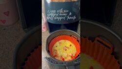 Air Fryer Cheese Omelette | Cheese Omlettte | Easy Omlette Recipe #food #airfryer #trending #shorts