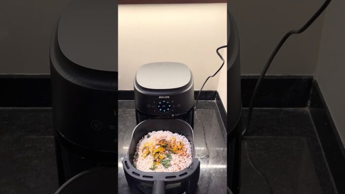 “Air Fryer Chivda 😍कमी तेल, जास्त टेस्ट #airfryerrecipes #chivda#homemadefood