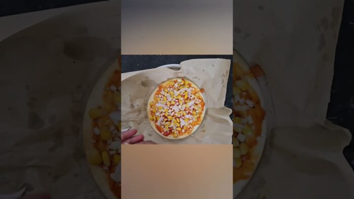 Air Fryer Corn Pizza Recipe | Easy Homemade Pizza in Just 8 Minutes