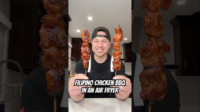Air Fryer Filipino Chicken BBQ! 🤤🇵🇭 #Filipino #BBQ #barbecue #recipe #LosAngeles #filipinofood