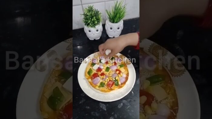 🍕Air Fryer Homemade Pizza Recipe | Crispy Crust Chesy #viral #food #reels #trending #shorts #youtube