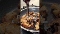 Air Fryer Korean Pork Belly Bites #korean #porkbelly #fakeaways #recipe