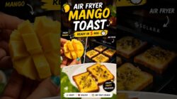 Air Fryer Mango DryFruit Toast✨ #viral #trending #recipe #odiavlogger #latestrecipe #mango  #shorts
