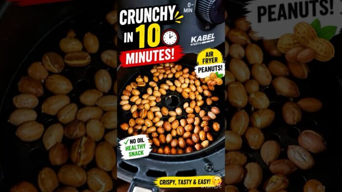 Air Fryer Peanuts #shorts  #airfryerrecipes