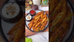 Air fried potato wedges recipe #ytshorts #cooking #shortvideo #shortsfeed #viral #trending #shorts