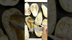 Aubergines et pois chiches rôtis au #thermomix