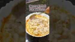 BAKED MAC’N CHEESE in Air Fryer 🧀 😋 #trending #recipe #viral