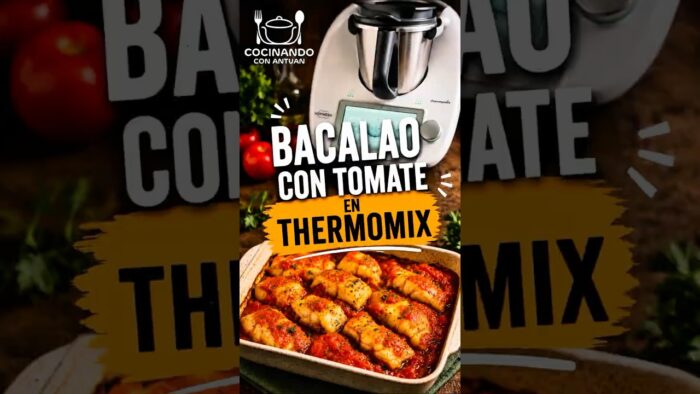 Bacalao con tomate en #thermomix #bacalao #cocinamediterranea #recetasfaciles