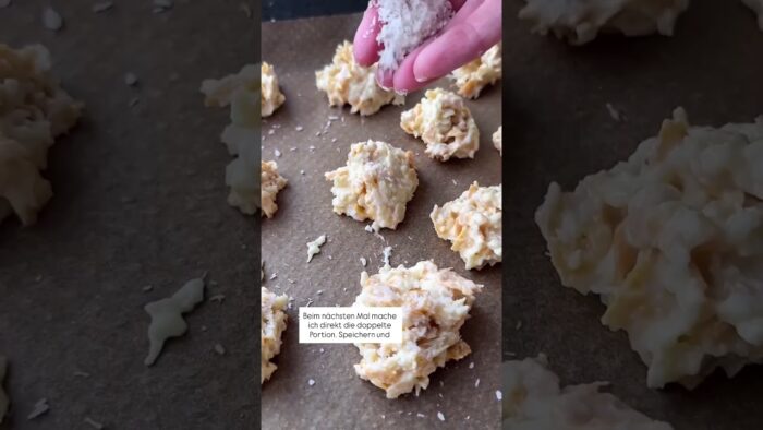 🥥 Besser als gekauft! Knusprige Raffaello-Crossies | Thermomix® Rezept