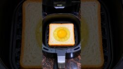 Bread Egg Toast in Air Fryer 😍 | Quick Breakfast Recipe