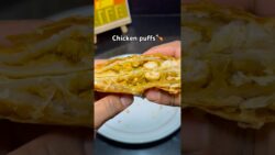 CHICKEN PUFFS🍗 | AIRFRYER RECIPE | @thehungryshetty | #cooking #viral