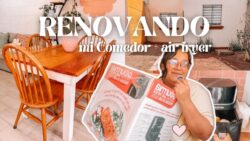 Cambié las SILLAS de mi COMEDOR+ nueva AIR FRYER✨RECETAS SALUDABLES!