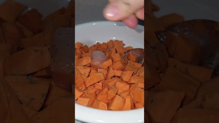 Camote en la Freidora de aire. #receta #recetasfaciles