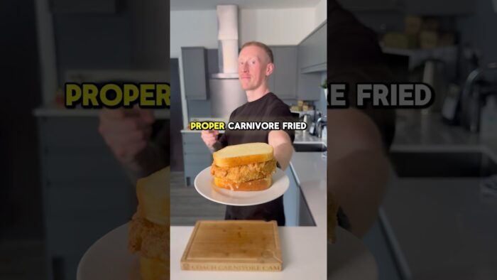 Carnivore Fried Chicken Sandwich 🥪✅
