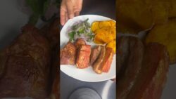 🐷 Chancho crocante en freidora de aire | Fácil, jugoso y doradito #chancho #recetasfaciles