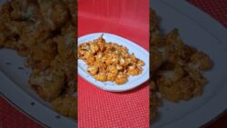 Coliflor con salsa barbacoa en freidora de aire 😍🔥#shorts #coliflor  #freidoradeaire #airfryer