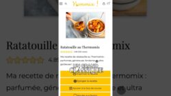 Comment faire pour garder son écran allumé pendant une recette ?