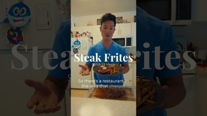 Compound Butter Steak Frites | Reversed Seared 🔥 #grilling #recipe