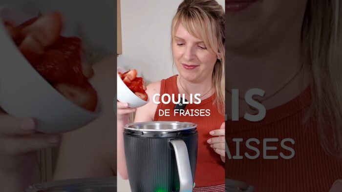 Coulis de fraises 🍓 #thermomix #tm7 #fraise