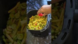 Crispy Air -Fried Lvy Gourd…#shorts #youtubeshorts #shortsfeed #airfryer #recipe #food #vi ...