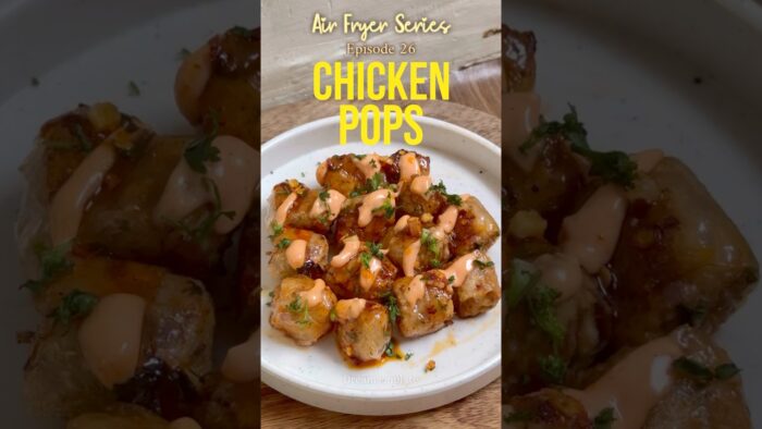 Crispy Chicken Pops | Easy Chicken Starters | Chicken Snacks | Air fryer #chickenrecipe #foodshorts