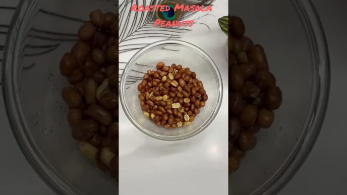Crispy Roasted Masala Peanuts in Air Fryer 🥜🔥 | Easy 10-Min Snack | Air Fryer Recipes Ep. 1 |#shorts