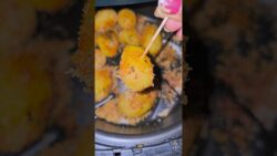 Crumby Roasted Aloo/Potato Snacks Recipe in Air Fryer #shorts #viral #youtubeshorts #trending #yt