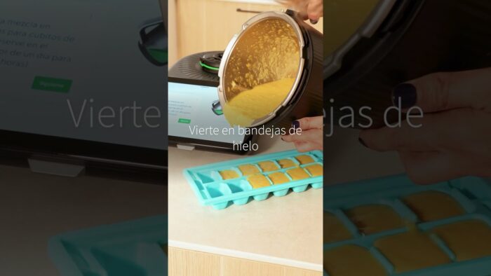 🥭🍦 Damos la bienvenida al verano con este helado de mango y yogur